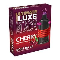 Презерватив LUXE BLACK ULTIMATE Болт на 32 (ВИШНЯ) 1 шт.