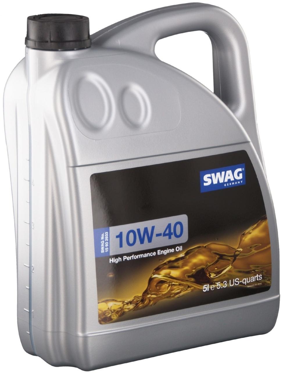 Моторное масло SWaG 10W-40, 5 литров