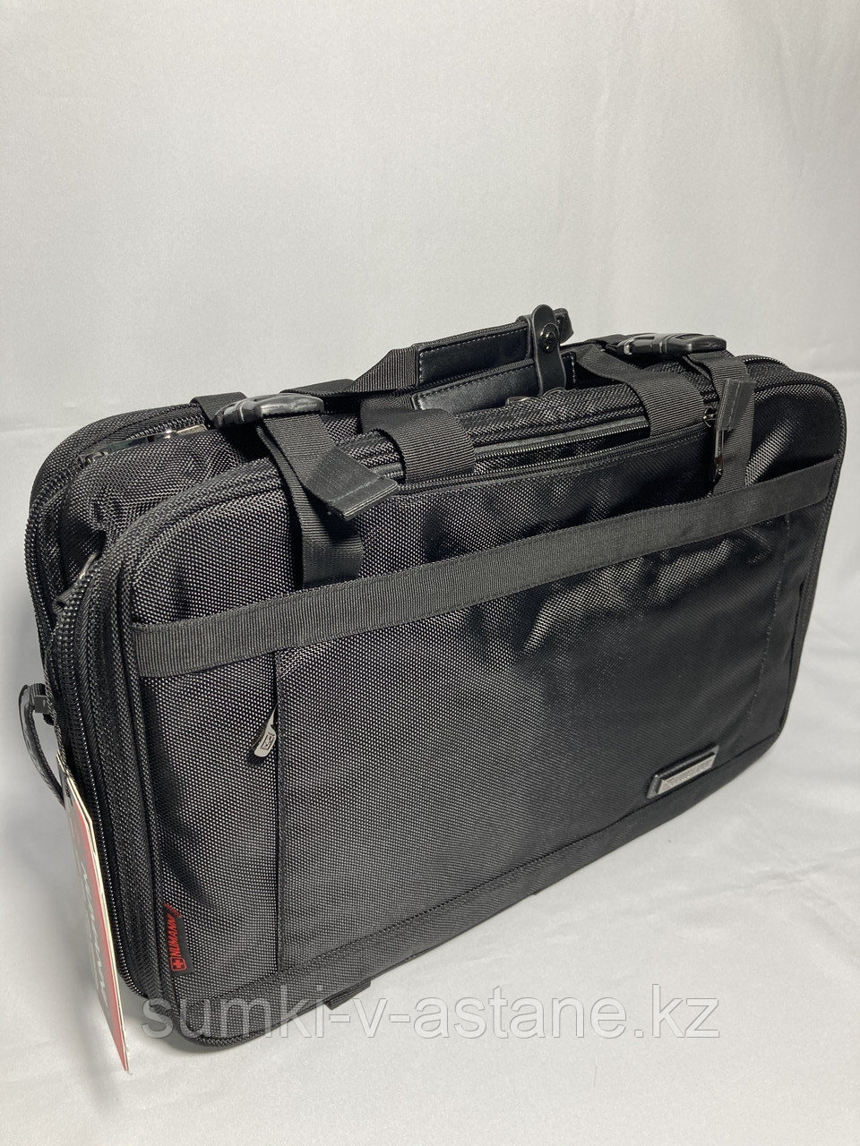 Мужской сумка- портфель из ткани "Numanni" (высота 30 см, ширина 44 см, глубина 14 см)