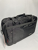 Мужской сумка- портфель из ткани "Numanni". Высота 30 см, ширина 44 см, глубина 14 см.