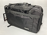 Мужской сумка- портфель из ткани "Numanni" (высота 30 см, ширина 44 см, глубина 14 см), фото 3
