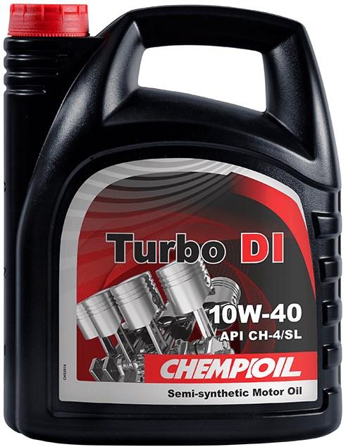 Моторное масло Chempioil Turbo DI 10W-40, 5 литров - фото 1 - id-p100326838