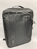 Мужская сумка-портфель-трансформер "Numanni". Высота 32 см, ширина 42 см, глубина 10 см., фото 5