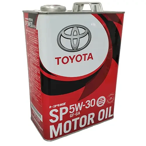 Моторное масло Toyota Synthetic Motor Oil SP/GF-6A 5W-30, 4л - фото 1 - id-p100326843