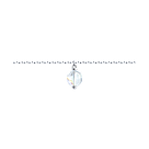 Браслет из серебра с кристаллом SOKOLOV покрыто  родием, карабинный замок 94050681, фото 5