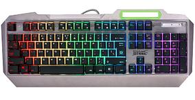 Клавиатура игровая Defender Stainless steel GK-150DL RU, черный, RGB подсветка, 9 режимов