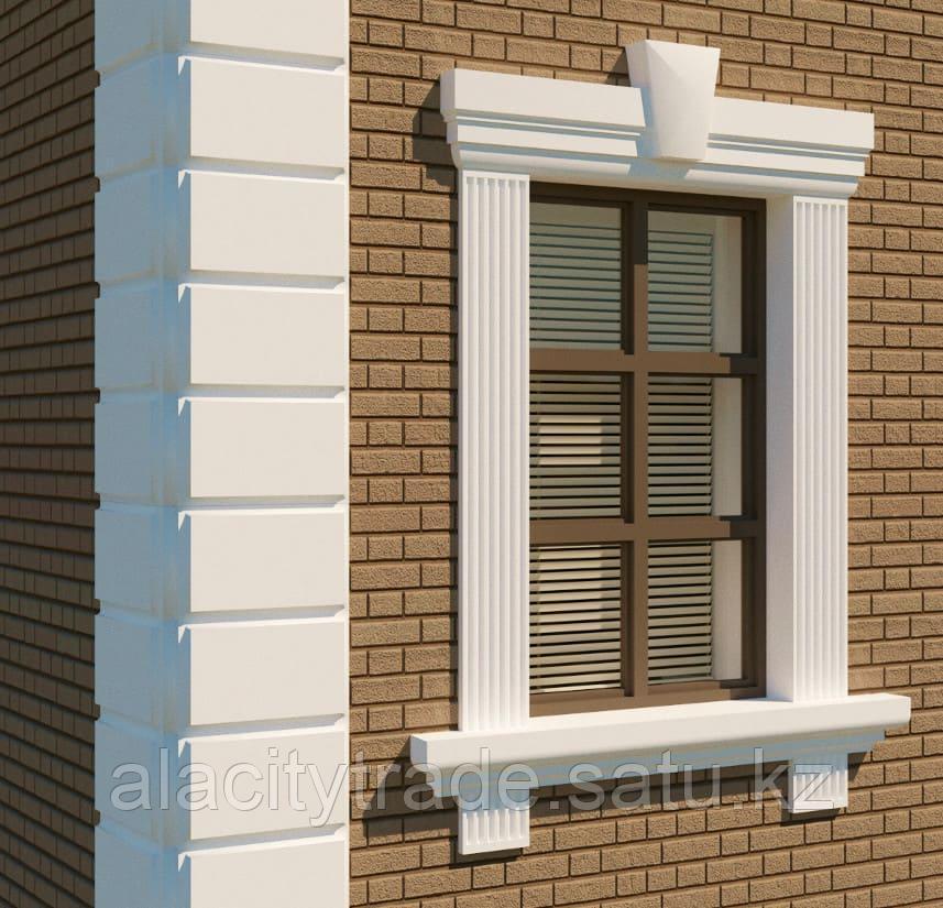 Фасадный архитектурный декор из пенопласта в Нижнем Новгороде. Цена товара 44 ₽/