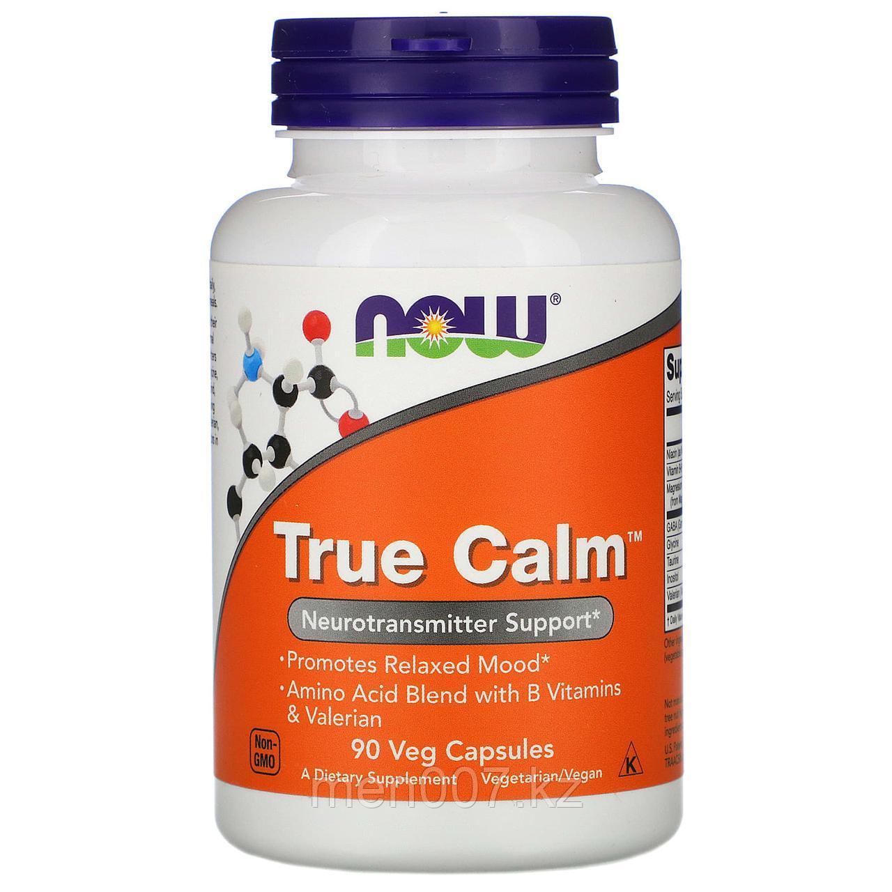 Истинное Спокойствие (Формула от стресса) (True Calm), (90 Капсул) Now Foods - фото 1 - id-p100335206