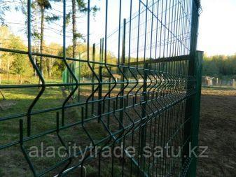 3Д ограждение в полимерном покрытии