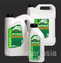 Охлаждающая жидкость Antifreeze GOSTovskiy, зелёный (0,9кг)