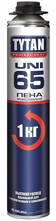 Пена монтажная проф., 750 мл Титан UNI 02 65