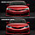 Передние фары на Camry V50 2011-14 USA дизайн (Черный цвет), фото 4
