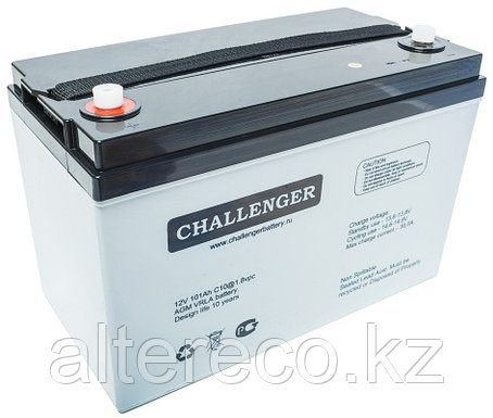 Аккумулятор Challenger A12-100SA (12В, 100Ач), фото 2