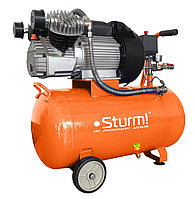AC9323 Воздушный компрессор масляный  Sturm!, 2400 Вт, 50л, 410л/мин, 8бар, 2850 об/мин,