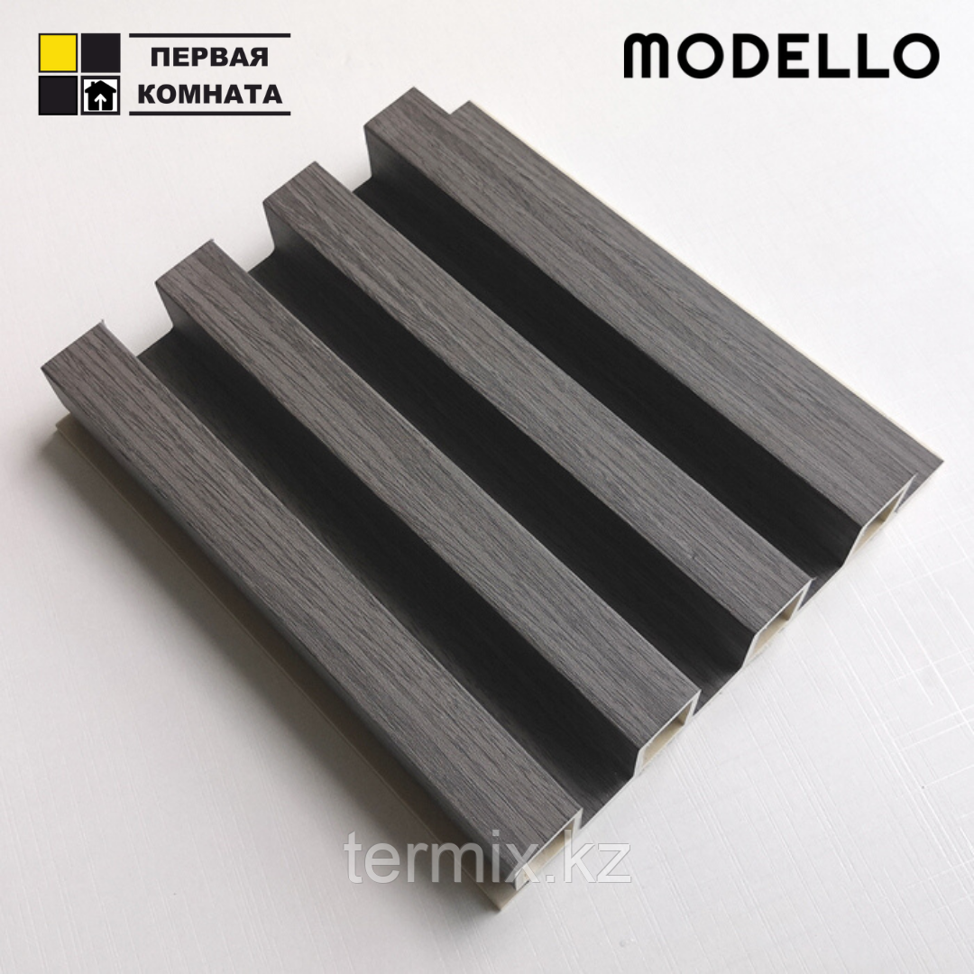 Декоративные рейки "Modello" (цвет: Серое дерево)