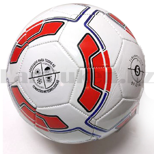 Футбольный мяч FWB 5 размер белый - фото 3 - id-p100359210