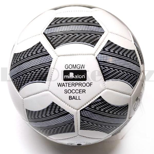 Футбольный мяч miBalon 5 размер черно белый - фото 1 - id-p100359289