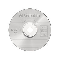 Диск DVD-R Verbatim 43548 4.7GB, 16х, 50шт в упаковке, Незаписанный