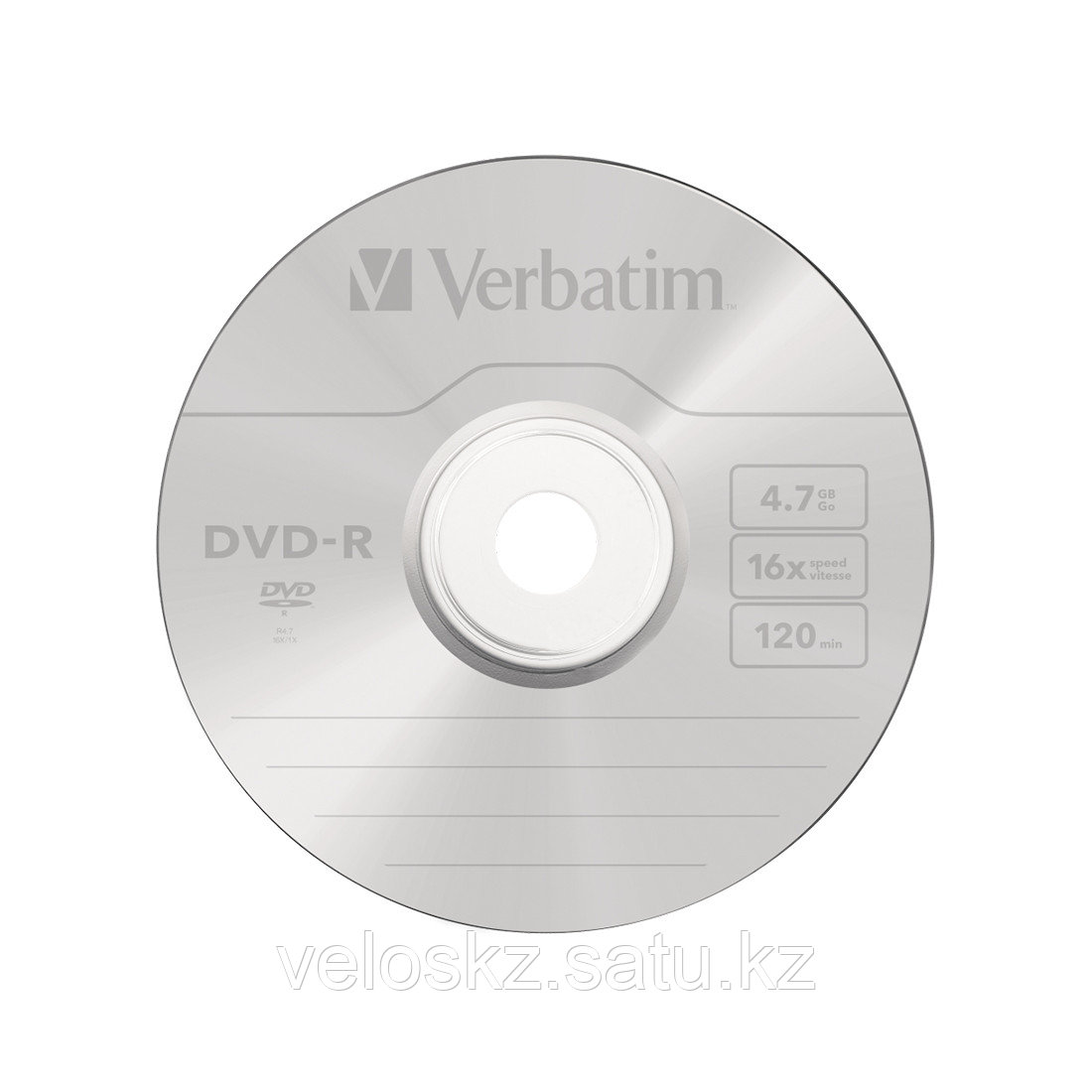 Диск DVD-R Verbatim 43498 4.7GB, 16х, 10шт в упаковке, Незаписанный