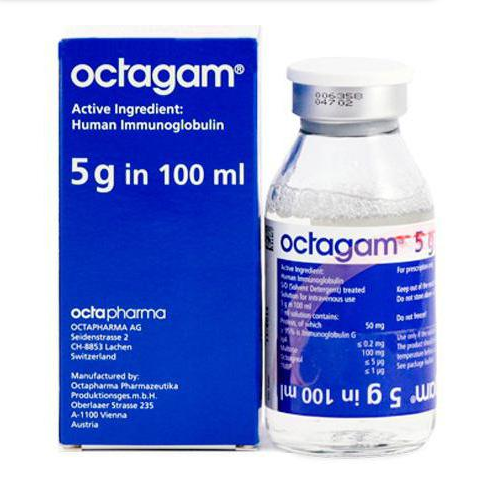 Октагам Octagam 10 г 200 мл иммуноглобулин человека нормальный - фото 2 - id-p93144959