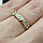 Золотое кольцо с бриллиантом 0.26Сt SI1/J, VG - Cut, фото 10