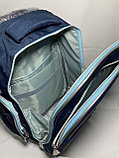 Школьный рюкзак на колёсах для мальчика, 1-3-й класс, съёмный. (высота 46 см, ширина 30 см, глубина 15 см), фото 7