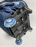 Школьный рюкзак на колёсах для мальчика, 1-3-й класс, съёмный. (высота 46 см, ширина 30 см, глубина 15 см), фото 8