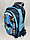 Школьный рюкзак на колесах для мальчика, 1-3-й класс. Высота 46 см, ширина 30 см, глубина 15 см., фото 2
