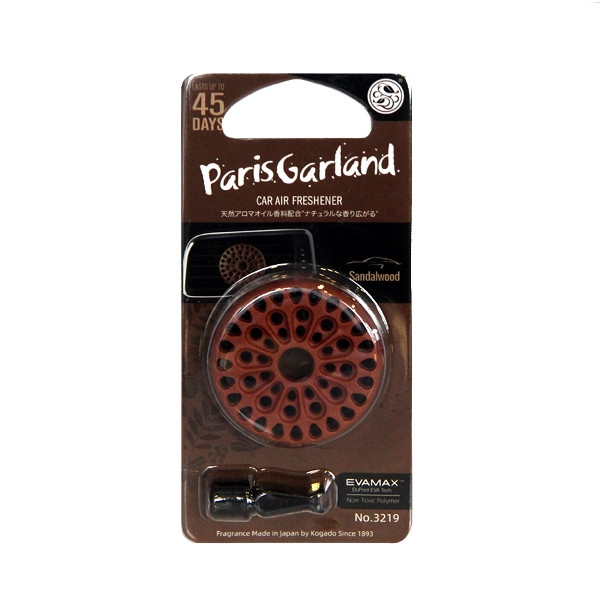 Ароматизатор полимерный Kogado Paris garland на кондиционер Sandalwood/Aloeswood (Мягкий древесный аромат) - фото 1 - id-p100368380