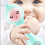 Игрушка погремушка Умный малыш, Зайчик для новорожденных, фото 8