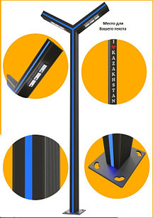 Светильник Профильный PROFILN LED Hi-Tech 60W BLACK H-3.3m beznadpisi