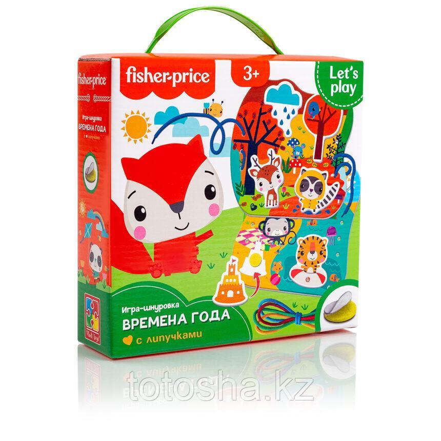 Игра-шнуровка «Fisher-Price. Времена года» , VT5303-17