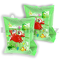 Нарукавники для плавания детские надувные Shuixiha зеленый