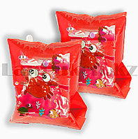 Нарукавники для плавания детские надувные Shuixiha красный