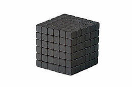 Антистресс магнитный Мини-Неокуб, 216 кубиков 0.3 см. (чёрный)