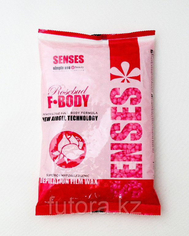Воск для депиляции "Senses Film Wax Bag Rosebud F - Body - Розовый бутон".