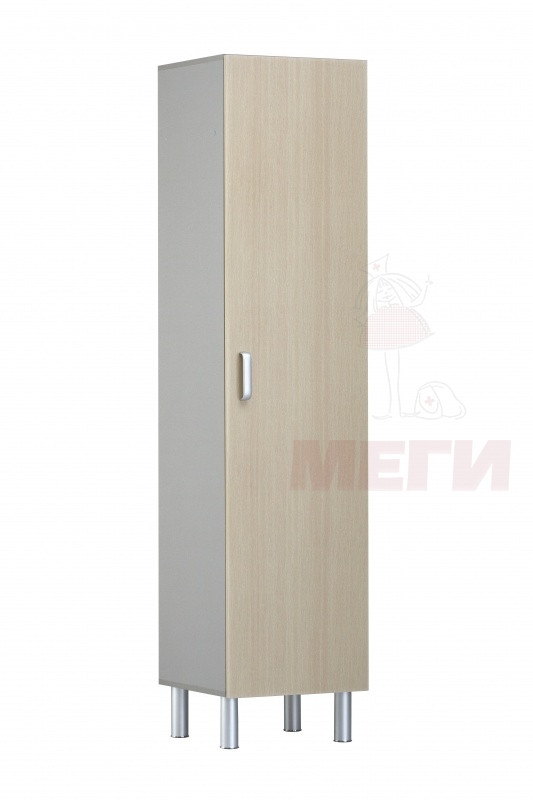 Шкаф медицинский для белья и одежды ШМБО-МСК одностворчатый (код МД-5507.02)