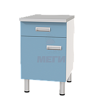 Стол лабораторный однотумбовый с ящиком и дверкой СЛ-01-«МСК» (код СЛ-01-102)