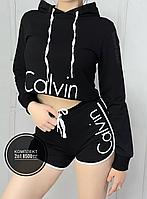 Комплект жен Calvin Klein 2в1 чер (M), фото 1