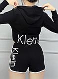 Комплект жен Calvin Klein 2в1 чер (M), фото 2