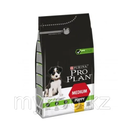 Pro Plan MEDIUM PUPPY для щенков средних пород с чувствительным пищеварением с ягненком, 3кг