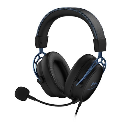 HyperX HX-HSCAS-BL/WW Наушники-гарнитура игровые проводные Cloud Alpha S