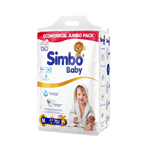 Детские подгузники SIMBO Baby размер 3M (4-9кг) 70шт
