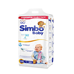 Детские подгузники SIMBO Baby размер XXL 40шт