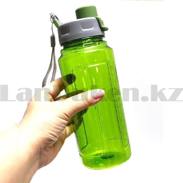 Бутылочка пластиковая для напитков Sports 600 мл 1108 зеленая - фото 4 - id-p100385737