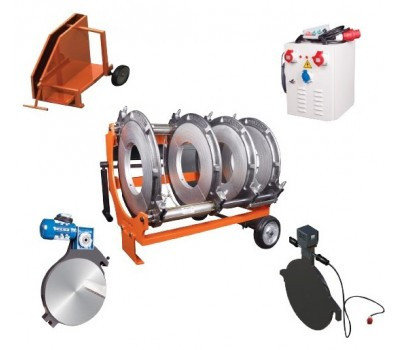 Стыковые сварочные аппараты Weltech (160-400 мм) W400, фото 1