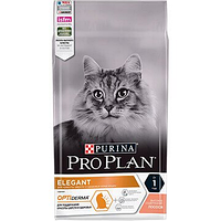 Pro Plan ELEGANT Salmon лосось қосылған тері аллергиясы бар ересек мысықтарға арналған, 1,5 кг