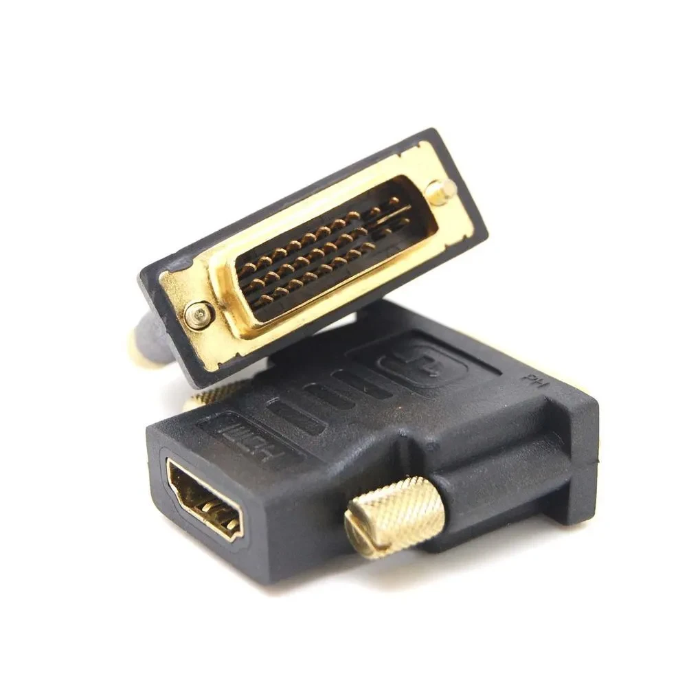 Адаптер-переходник  DVI (male) - HDMI (female), 24+5 pin, черный
