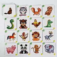 Настольная развивающая игра «Мемо для малышей. Животные», 50 карт, фото 5