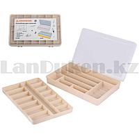 Органайзер для мелочей 23 ячеек 2 яруса пластиковый бокс 29х18 см